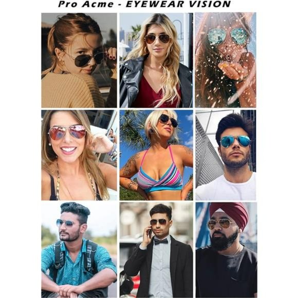 Classic Aviator Sunglasses  Polarized or Non-Polarized 58 62 MM for Men Women main image 4